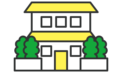 個人宅向けサービスイラスト