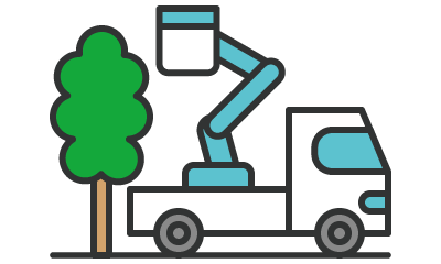 特殊伐採サービスイラスト